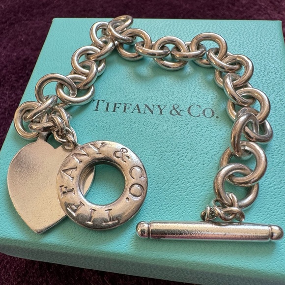 Tiffany & Co. Jewelry - ❌SOLD❌ Return to Tiffany Heart Tag Toggle Bracelet
in Silver 8”